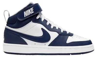 Produktbild von Nike Court Borough Mid 2 White Blue Void (GS) - EU 40