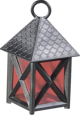 Produktbild von Kahlert Licht 20680 Puppenhauszubehör, schwarz, rot, 30 mm