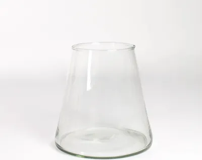 Produktbild von INNA-Glas Tischvase - Blumenvase MAX aus Glas, klar, 16cm, Ø 10cm - Glasvase
