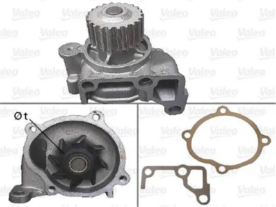 Produktbild von VALEO Kühlmittelpumpe Wasserpumpe für SUZUKI Grand Vitara I SUV (FT, HT) 506880