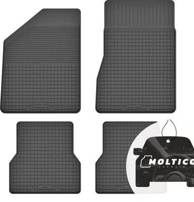 Produktbild von Gummimatten mit Rand Auto Fußmatten Gummi Automatten Passgenau 4-teilig Set - passend für Toyota RAV4 I 1994-2000