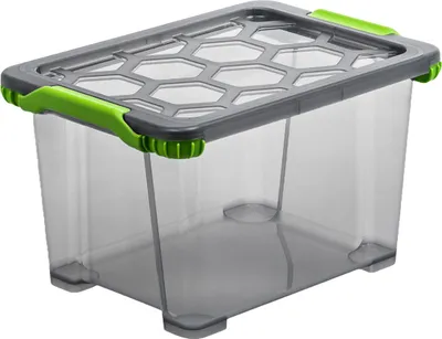 Produktbild von Box 15 l EVO TOTAL PROTECTION, Farbe:Anthrazit & Grün