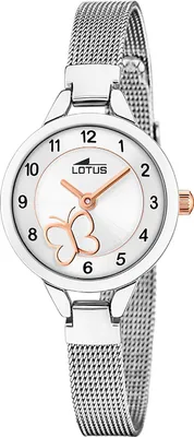 Produktbild von Lotus Jugend Kinder Uhr Classic Elegant Edelstahl Armbanduhr silber UL18862/1