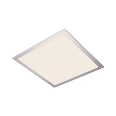 Produktbild von Lindby LED-Panel Livel, 4000K, 40 cm x 40 cm, silber, Metall