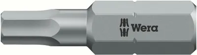 Obrázek produktu pro Bít 1/4" DIN 3126 C6,3, šestihranný 8,0 × 25 mm, kalený, Wera | 4013288012692