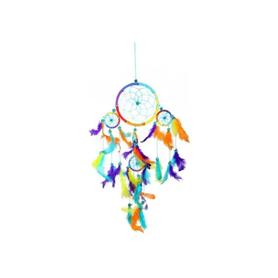 Produktbild von Dreamcatcher Regenbogen, bunter Traumfänger in verschiedene Größen