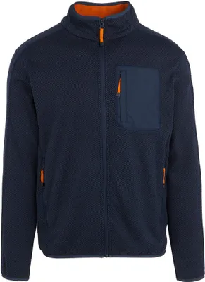 Produktbild von Regatta Kitom Strickfleecejacke Herren, Größe:M, Farbe:Blau
