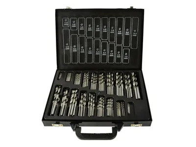 Produktbild von BSD Metallbohrer Set - HSS Bohrer Set, Spiralbohrer, Metallbohrersatz 1-10mm - 170 Teilig