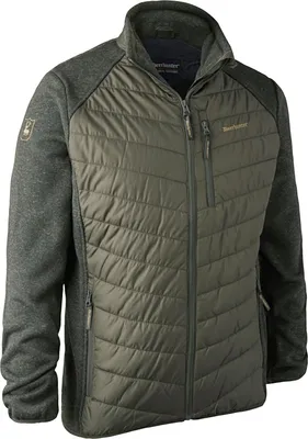 Produktbild von Deerhunter Moor Wattierte Jacke mit Strick in drei Farben, Farbe:Timber, Größe:5XL