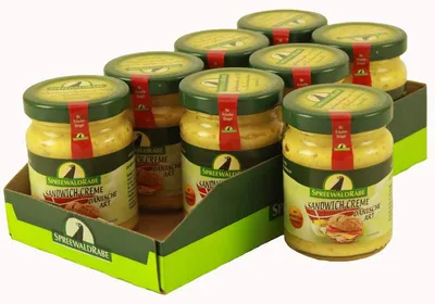 Produktbild von Sandwich Creme Dänische Art 8er Set (8 Gläser à 125 g)