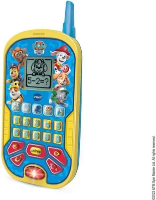 Zdjęcie produktu dla Smartfon Edukacyjny VTech Pat Patrouille, 6 Edukacyjnych Aktywności, Wiadomości Głosowe, Zabawka dla Dzieci 3+