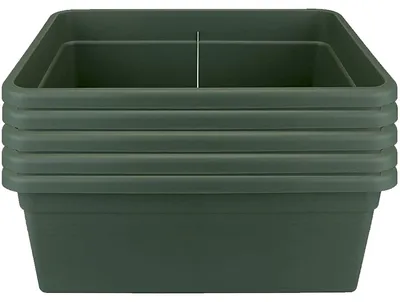 Produktbild von 5X Elho Green Basics Beweglicher Garten - Gemüsegarten - Übertopf - Laubgrün - Draußen - L 76.7 x W 57.9 x H 29 cm