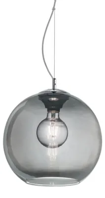 Obrázok produktu pre Moderné závesné svietidlo Nemo Smoked Metal 1 Light E27 D20Cm