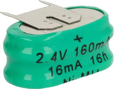 Produktbild von vhbw NiMH Ersatz Knopfzellen-Akku (150 mAh, 2,4 V, NiMH)