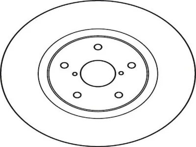 Produktbild von TRW Bremsscheiben (2 Stück) Vorderachse DF4930S