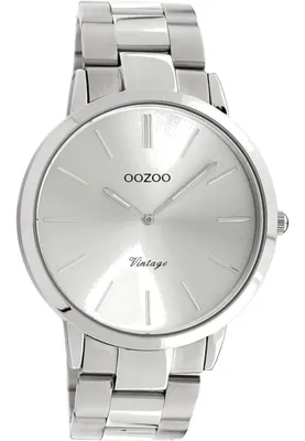 Produktbild von OOZOO Armbanduhr Vintage Uni Silber C20100