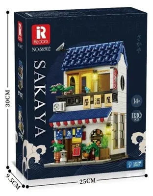 Produktbild von 66502 Izakaya Klemmbaustein Set 1130 Teile