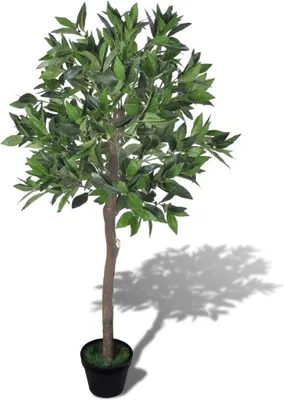 Produktbild von Künstlicher Lorbeerbaum mit Topf 120 cm