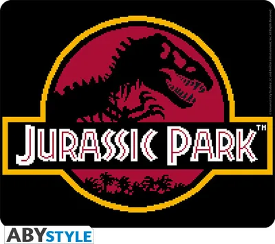 Produktbild von JURASSIC PARK - Flexible mousepad - Pixel logo