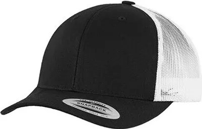 Produktbild von Yupoong Retro Trucker Snapback Cap navy/greyishbrown