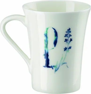 Produktbild von Hutschenreuther Becher mit Henkel Flower Alphabet L-Lavendula