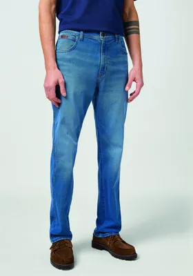 Produktbild von WRANGLER Herren, Jeanshosen, Regular fit TEXAS, W34 L32, Blau, Jeans, baggyjeans, buggy