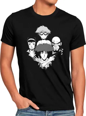 Produktbild von style3 Bohemian Bebop Herren T-Shirt bebop anime manga swordfish