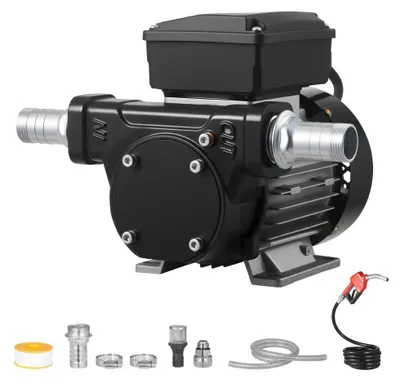 Immagine prodotto di Pompa per il trasferimento di carburante, 230 V - 60 litri/minuto, capacità - 370 W, potenza - ghisa