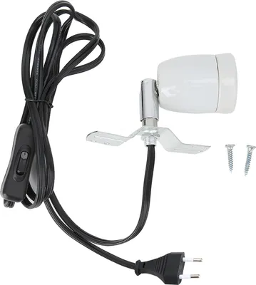 Immagine prodotto di E27 rotante rettile Pet Clip Clip calore lampada portalampada 300W