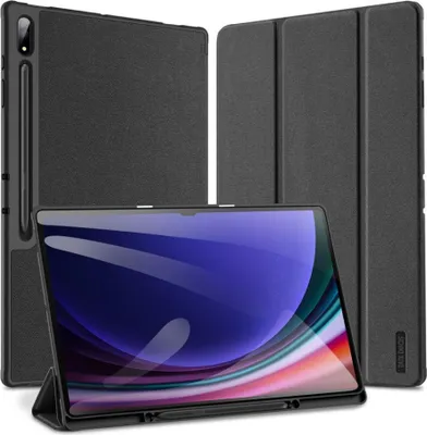 Produktbild von DUX DUCIS DOMO faltbares Case mit Stylus-Halter passend für SAMSUNG Tab S10 Ultra/S9 Ultra/S8 Ultra Black schwarz