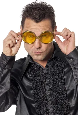 Produktbild von 70er Boy Brille in gelb