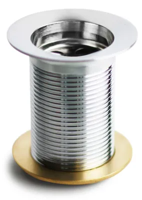 Immagine prodotto di Piletta per Fontana da Giardino da 1"1/4 in Ottone Cromato con Tappo