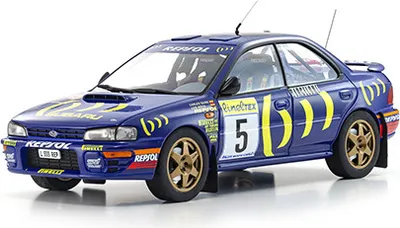 Produktbild von Kyosho KS08962B, Sportwagen-Modell, Vormontiert, 1:18, Subaru Impreza, Unisex, Metall