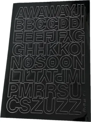 Immagine prodotto di Lettere e numeri autoadesivi