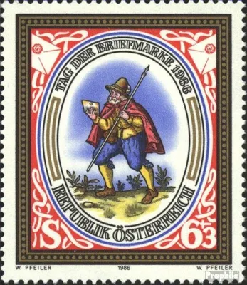 Produktbild von Briefmarken Österreich 1986 Mi 1869 (kompl.Ausg.) gestempelt Tag d. Briefmarke