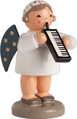 Productafbeelding van Engeltje met melodica (5 cm) van KWO