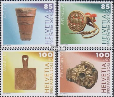 Produktbild von Briefmarken Schweiz 2015 Mi 2397-2400 (kompl.Ausg.) postfrisch Dorfmuseen