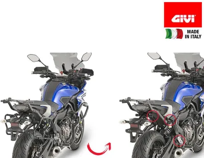 Image de Monokey Side GIVI PLXR2130 cadres à dégagement rapide
