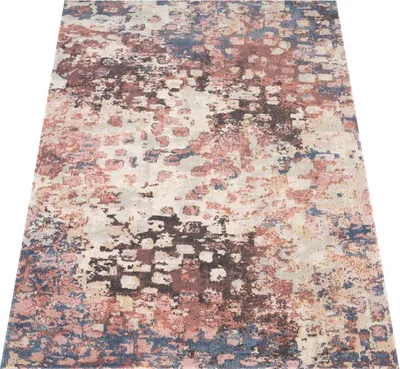 Produktbild von Outdoor Teppich Abstrakt Balkon, Terrasse schmutzabweisend Mehrfarbig Läufer 60x100 | 100% Polypropylen | Florhöhe: 4 mm | pflegeleicht