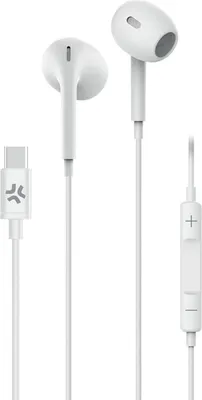 Obrázok produktu pre Celly UP1300TYPECWH, Kábel, 20 - 20000 Hz, Hovor / hudba, 50 g, Slúchadlá s mikrofónom, Biela