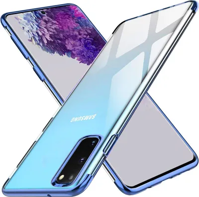 Image de TPU Housse pour Samsung Galaxy S20 Case Silicone Cover Transparent avec marque de couleur Housse téléphone portable