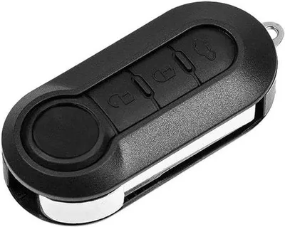Productafbeelding van Autosleutel Behuizing - Vervangende Sleutelhoes - Sleutel Reparatie - 3 Knoppen - 8 x 3.5 x 2 cm - Zwart