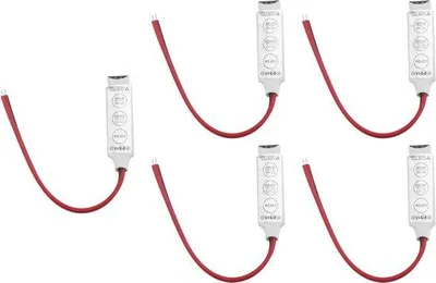 Obrázok produktu pre 4-pinový mini stmievač RGB LED 12–24 V pre RGB svetelné pásy