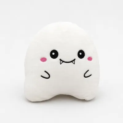 Produktbild von Halloween Geist Kuscheltier 27 cm Kawaii Gespenst Plüschtier Stofftier Weiches Halloween Geschenk für Kinder