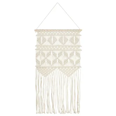 Produktbild von Makramee Wandbehang 40x80 cm Baumwolle