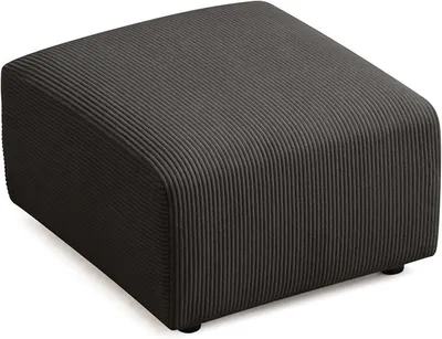 Imagen del producto de Módulo central para sofá modular, otomán, color gris