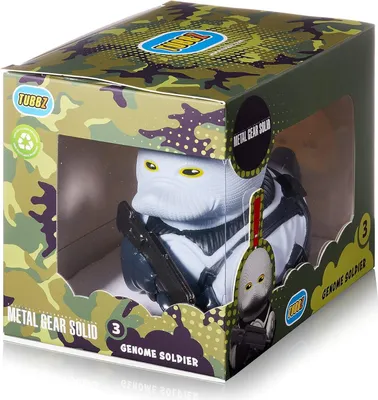 Image de TUBBZ 144786 TUBBZ Sammelente - Metal Gear Solid Genome Soldier       9cm