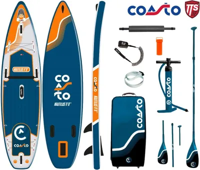 Immagine prodotto di COASTO NAUTILUS 11.8 SUP Board Stand Up Paddle Surf-Board pagaia gonfiabile ISUP