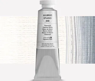 Zdjęcie produktu dla Lukas Studio Farba olejna Titanium White 37 ml 1 szt.