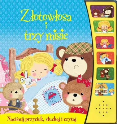 Produktbild von Naciśnij przycisk, słuchaj i czytaj. Złotowłosa i trzy misie